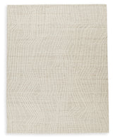 Varahill Gray/Ivory Large Rug by Ashley at Eve Furniture