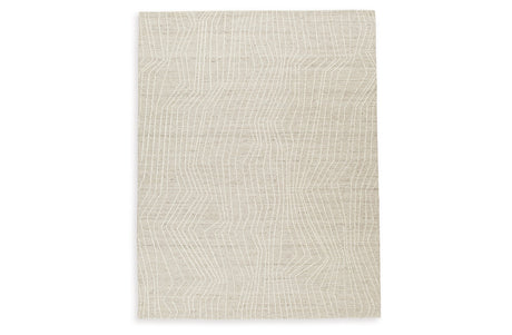 Varahill Gray/Ivory Large Rug by Ashley at Eve Furniture