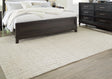 Varahill Gray/Ivory Large Rug by Ashley at Eve Furniture