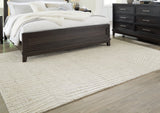 Varahill Gray/Ivory Large Rug by Ashley at Eve Furniture