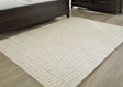 Varahill Gray/Ivory Medium Rug by Ashley at Eve Furniture