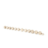 Varamala Beige Paper Mache Sphere Garland by Mercana at Eve Furniture