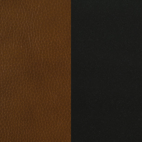 Vardon Dark Brown Genuine Leather Bar Stool (Set of 2) by Coaster at Eve Furniture