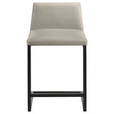 Vardon Tan Genuine Leather Counter Height Chair (Set of 2) by Coaster at Eve Furniture