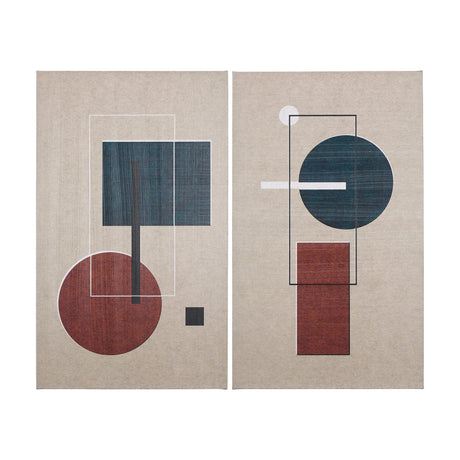 Variants I by Mercana Studio a Hand Embellished Textured Canvas by Mercana at Eve Furniture