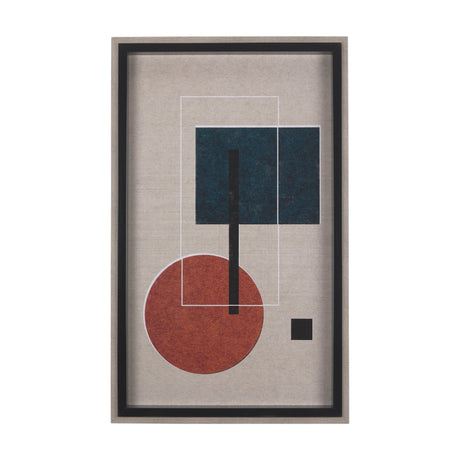 Variants I by Mercana Studio a Hand Embellished Textured Framed Art Print by Mercana at Eve Furniture