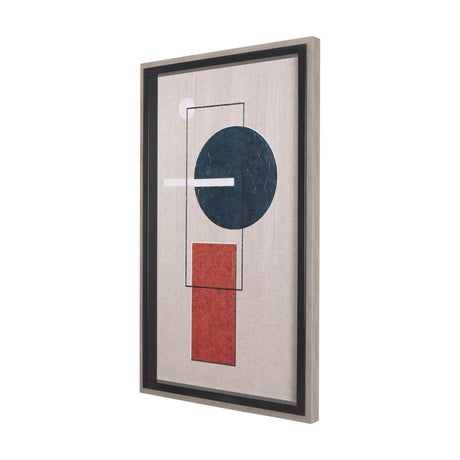 Variants II by Mercana Studio a Hand Embellished Textured Framed Art Print by Mercana at Eve Furniture