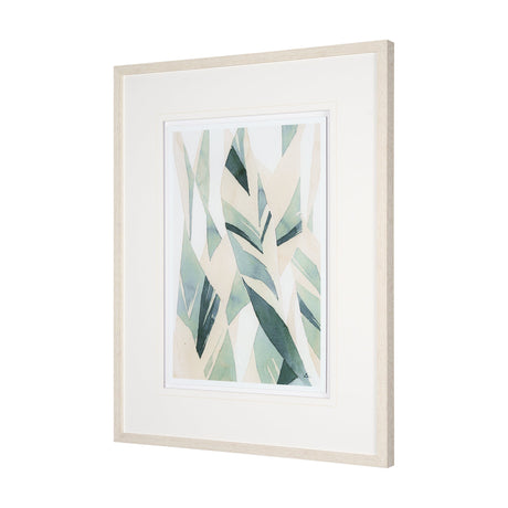 Variegated Patterns I by Mercana Studio Hand Embellished Textured Framed Art Print Matted under Glas by Mercana at Eve Furniture