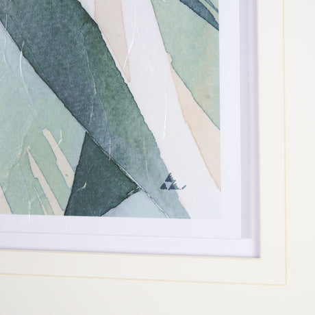 Variegated Patterns II by Mercana Studio Hand Embellished Framed Art Print Matted under Glass by Mercana at Eve Furniture
