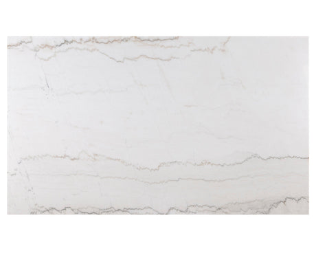 Varley White and Black Genuine Marble Dining Table by Crown Mark at Eve Furniture