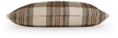 Varnburg Brown/Cream Pillow, Set of 4 by Ashley at Eve Furniture