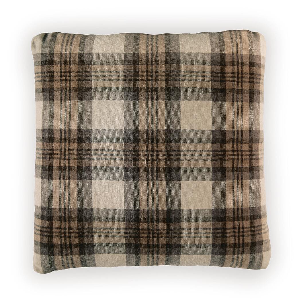 Varnburg Brown/Cream Pillow, Set of 4 by Ashley at Eve Furniture