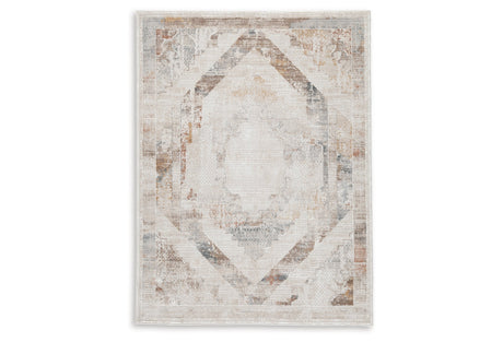 Varnwood Multi Large Rug by Ashley at Eve Furniture