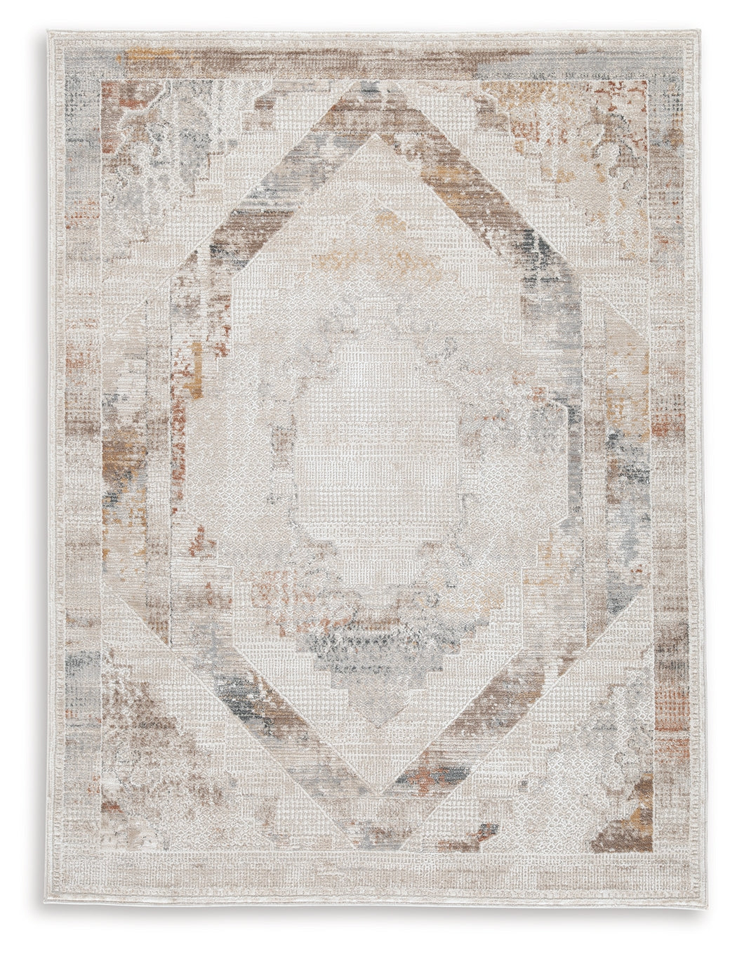 Varnwood Multi Medium Rug by Ashley at Eve Furniture