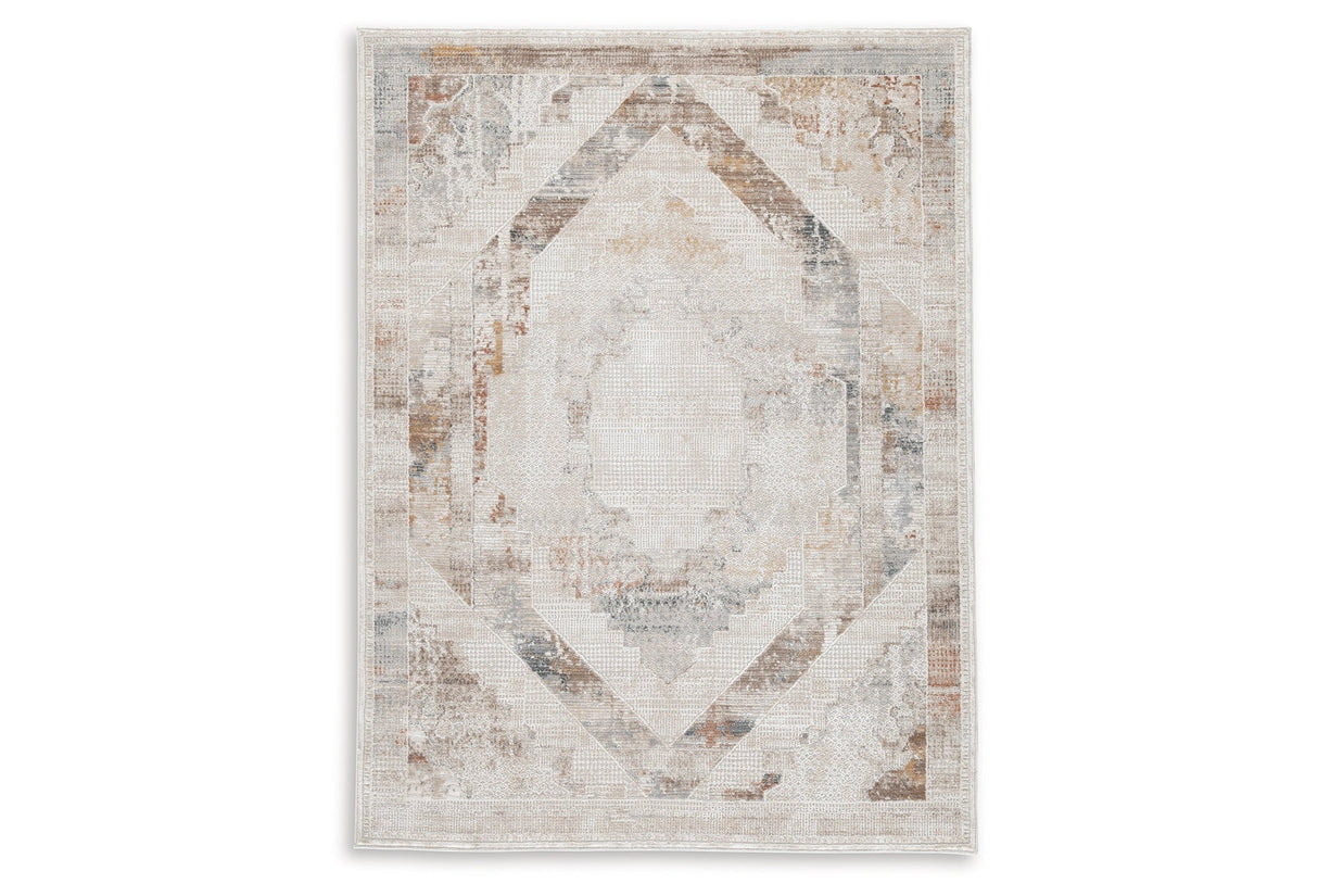 Varnwood Multi Medium Rug by Ashley at Eve Furniture