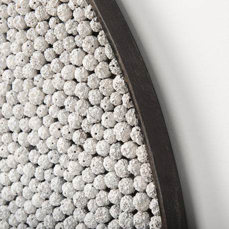 Varoona Decorative Wall Object featuring Rudraksha Stones by Mercana at Eve Furniture
