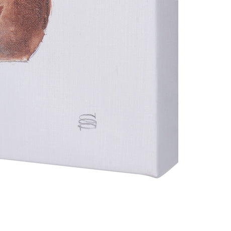 Vase Gray Lotus Pods by Mercana Studio a Hand Embellished Textured Canvas by Mercana at Eve Furniture