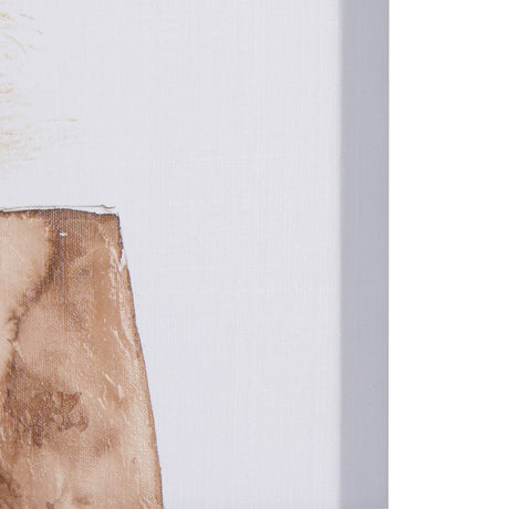 Vase Gray Pods by Mercana Studio a Hand Embellished Textured Canvas by Mercana at Eve Furniture