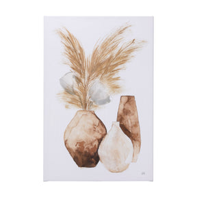 Vase Gray Pods by Mercana Studio a Hand Embellished Textured Canvas by Mercana at Eve Furniture