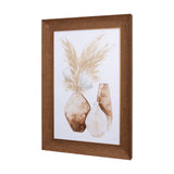 Vase Gray Pods by Mercana Studio a Hand Embellished Textured Framed Art Print by Mercana at Eve Furniture