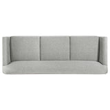 Vaughn 2-piece Fabric Upholstered Flared Arm Sofa Set Grey by Coaster at Eve Furniture