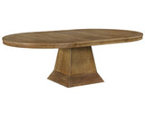 Vaughn 5-Piece Dining Room Set with Annie Barrel Chocolate Velvet Chairs by Steve Silver at Eve Furniture