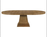 Vaughn 5-Piece Dining Room Set with Annie Barrel Chocolate Velvet Chairs by Steve Silver at Eve Furniture