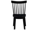 Vaughn Black Modern Windsor Side Chair, Set of 2 by Steve Silver at Eve Furniture