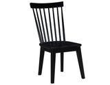 Vaughn Black Modern Windsor Side Chair, Set of 2 by Steve Silver at Eve Furniture