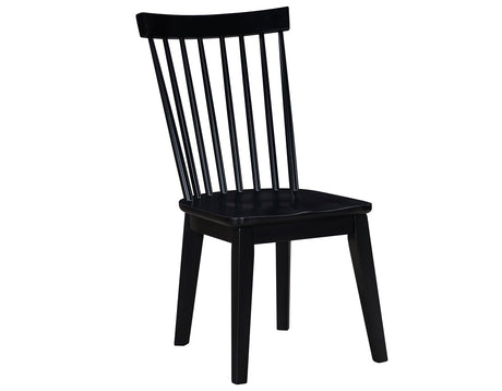 Vaughn Coffee/Black 5-Piece 60-96″ w/2-18 Leaves Dining Set by Steve Silver at Eve Furniture