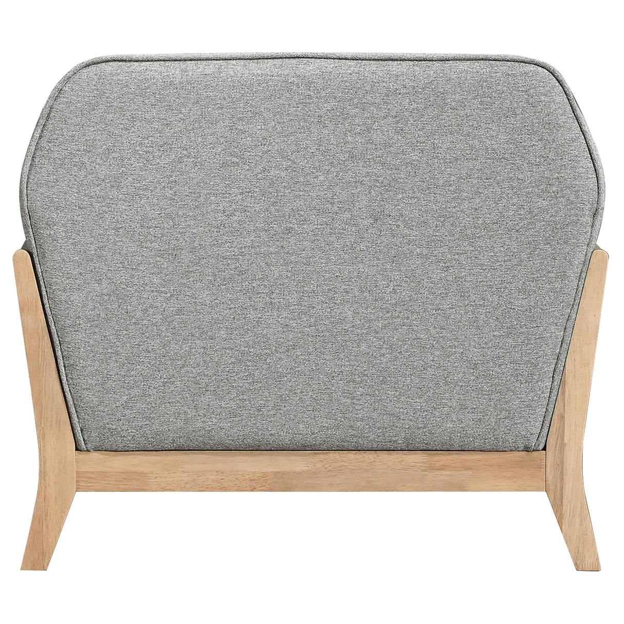 Vaughn Gray Fabric Upholstered Flared Arm Accent Chair by Coaster at Eve Furniture