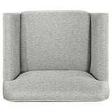 Vaughn Gray Fabric Upholstered Flared Arm Accent Chair by Coaster at Eve Furniture