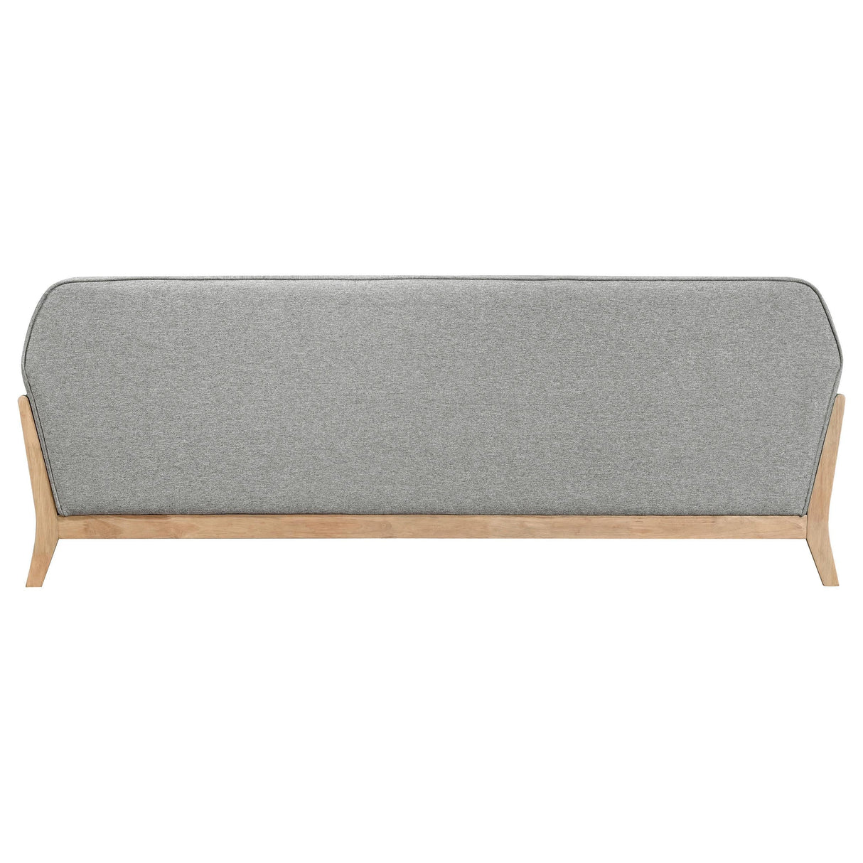 Vaughn Gray Fabric Upholstered Flared Arm Sofa by Coaster at Eve Furniture