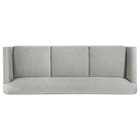 Vaughn Gray Fabric Upholstered Flared Arm Sofa by Coaster at Eve Furniture