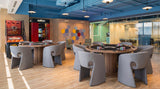 Vault Brown 2 in 1 Table by Zuomod at Eve Furniture