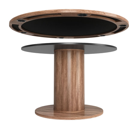 Vault Brown 2 in 1 Table by Zuomod at Eve Furniture