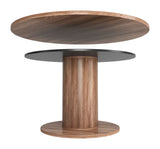 Vault Brown 2 in 1 Table by Zuomod at Eve Furniture