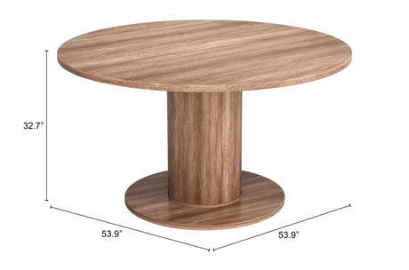 Vault Brown 2 in 1 Table by Zuomod at Eve Furniture