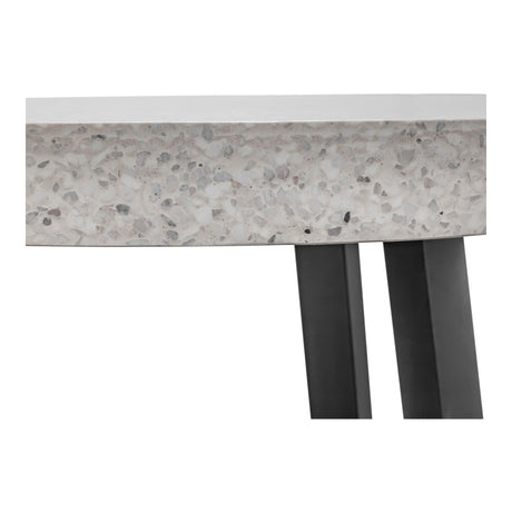 Vault White Dining Table by MOES at Eve Furniture