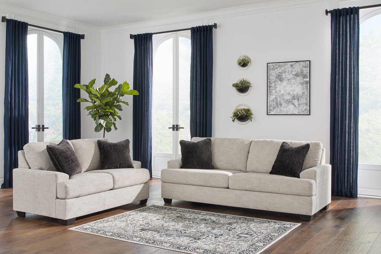 Vayda Pebble Living Room Set by Ashley at Eve Furniture