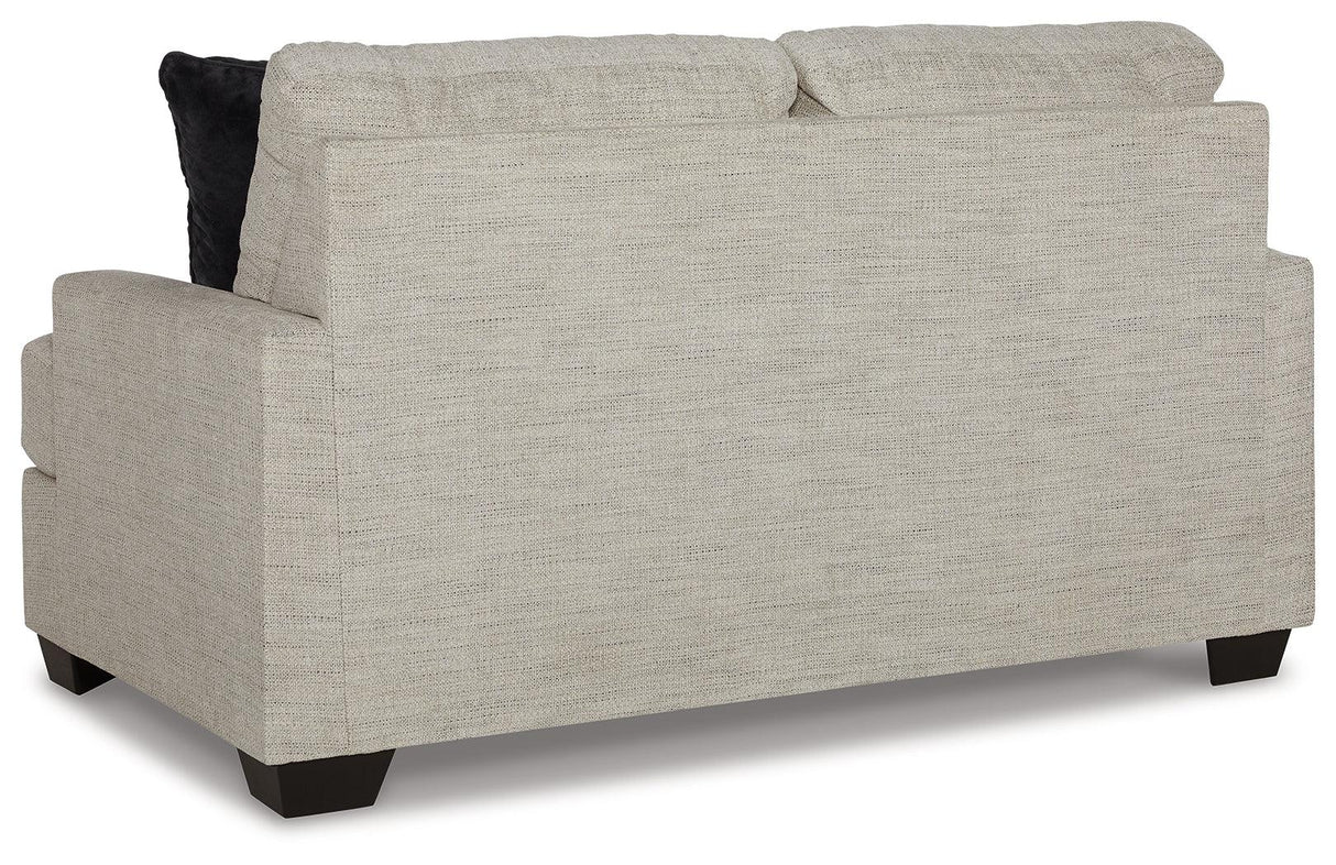Vayda Pebble Loveseat by Ashley at Eve Furniture