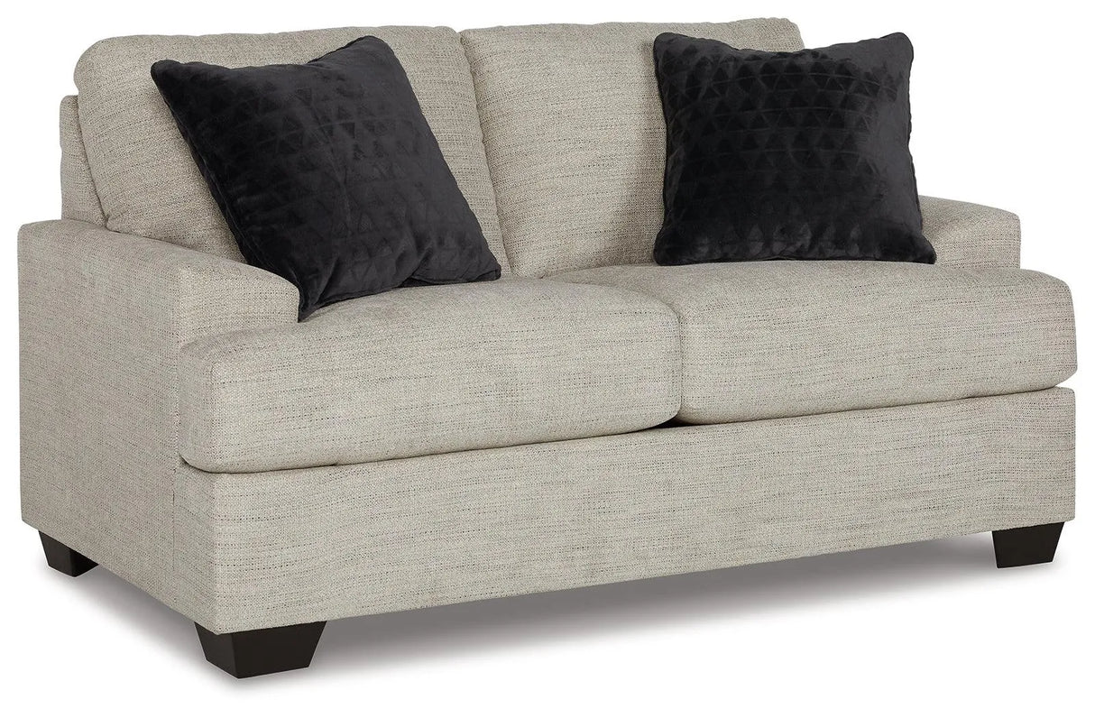Vayda Pebble Loveseat by Ashley at Eve Furniture