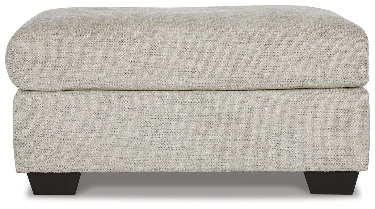 Vayda Pebble Ottoman by Ashley at Eve Furniture