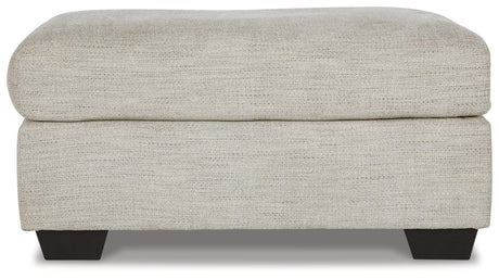 Vayda Pebble Ottoman by Ashley at Eve Furniture