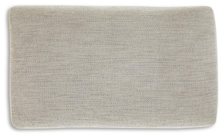 Vayda Pebble Ottoman by Ashley at Eve Furniture