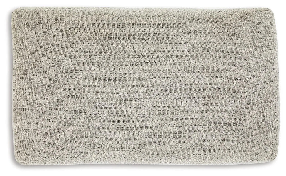 Vayda Pebble Ottoman by Ashley at Eve Furniture
