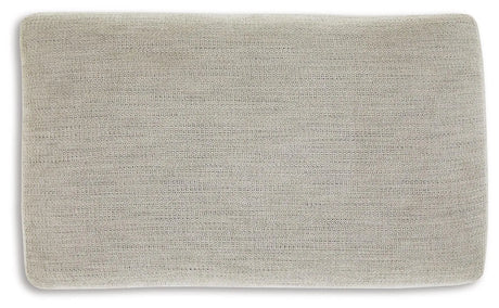 Vayda Pebble Ottoman by Ashley at Eve Furniture