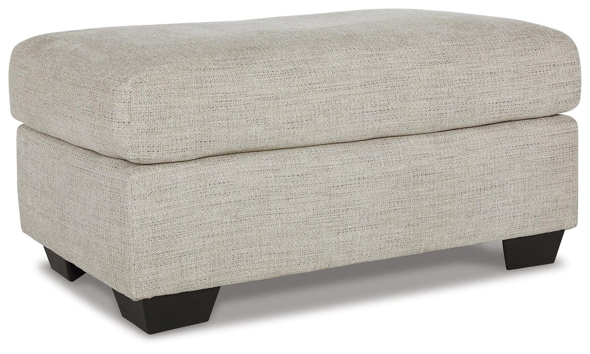 Vayda Pebble Ottoman by Ashley at Eve Furniture
