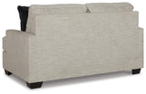 Vayda Pebble Loveseat by Ashley at Eve Furniture
