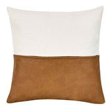 VC Canyon Ivory/Chestnut 20x20 Throw Pillow (Set of 2) by Classic Home at Eve Furniture